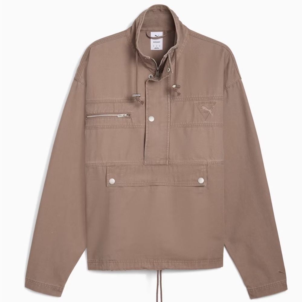 Puma Represent beige anorak jacket